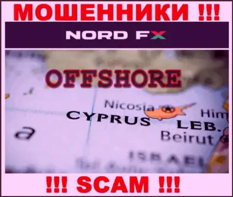 Организация Nord FX сливает средства наивных людей, расположившись в офшоре - Cyprus