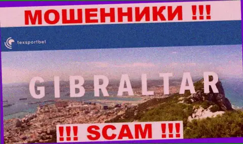 TexSportBet это интернет мошенники, их адрес регистрации на территории Gibraltar