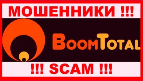 Лого МОШЕННИКА BoomTotal
