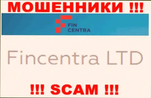 На сайте FinCentra Com написано, что данной организацией управляет Fincentra LTD