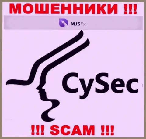MJSFX  прикрывают свою деятельность мошенническим регулирующим органом - CySEC