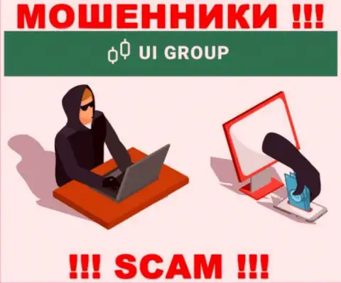 Не верьте интернет-мошенникам UI Group, так как никакие комиссии забрать вложенные деньги помочь не смогут