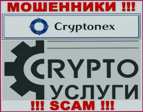 Работая с CryptoNex, область деятельности которых Крипто услуги, рискуете остаться без своих финансовых средств