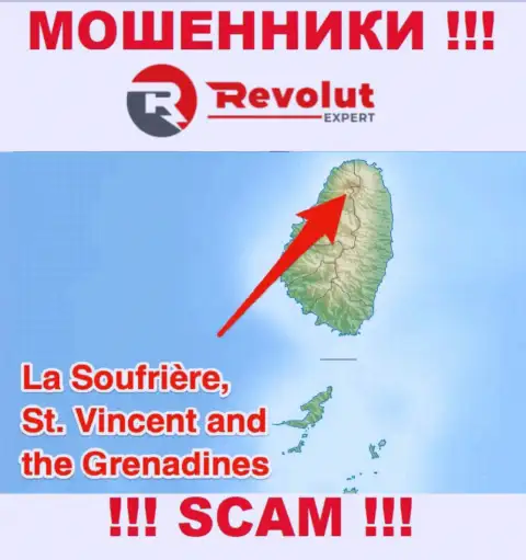 Компания Revolut Expert - это жулики, обосновались на территории St. Vincent and the Grenadines, а это офшор