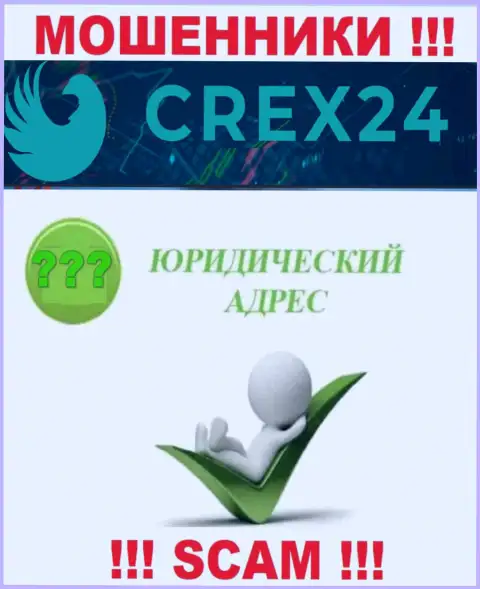 Доверия Crex24 не вызывают, потому что прячут информацию относительно своей юрисдикции