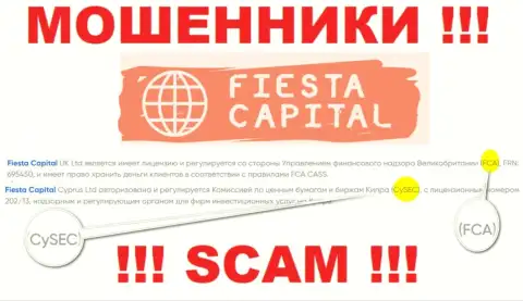 FCA - это регулятор-мошенник, который крышует незаконные манипуляции ФиестаКапитал