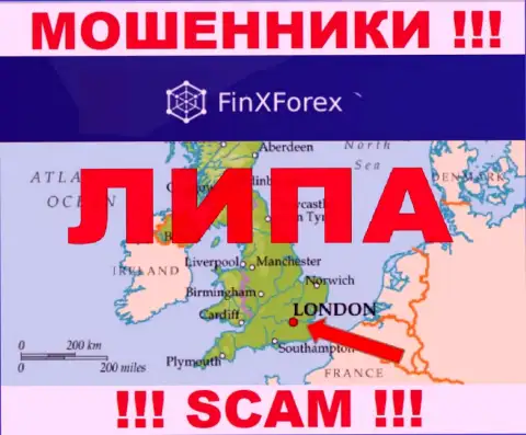 Ни слова правды касательно юрисдикции FinXForex Com на онлайн-сервисе компании нет - это аферисты