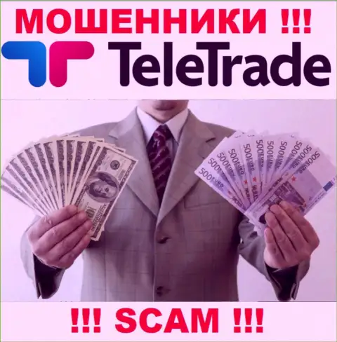 Не доверяйте интернет-махинаторам TeleTrade, так как никакие налоговые сборы забрать вложения помочь не смогут