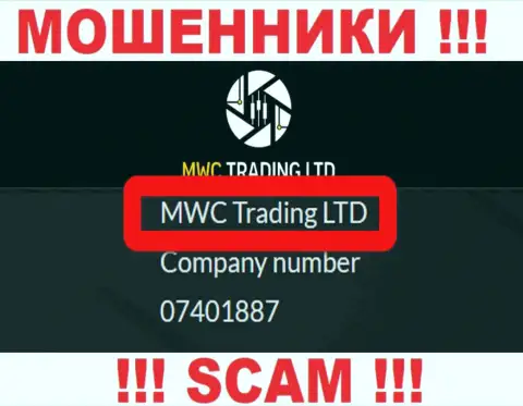На сайте MWC Trading LTD сказано, что MWC Trading LTD - это их юридическое лицо, но это не обозначает, что они добросовестные