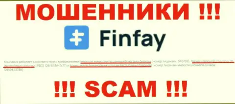 Фин Фай - это интернет-обманщики, противоправные махинации которых курируют тоже лохотронщики - International Financial Services Commission (IFSC)