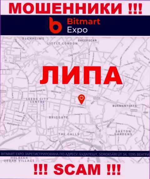 Липовая информация о юрисдикции Bitmart Expo ! Осторожнее - это МОШЕННИКИ