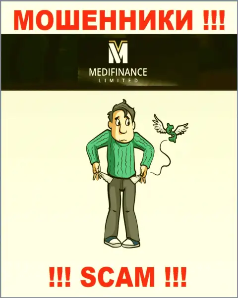 Абсолютно вся деятельность MediFinance сводится к одурачиванию клиентов, т.к. это internet жулики