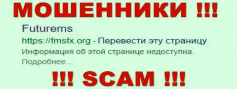 FmsFx Org - это FOREX КУХНЯ !!! SCAM !!!
